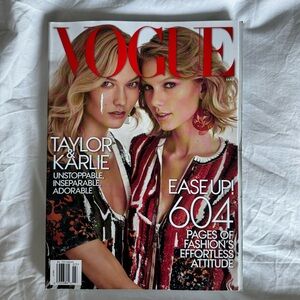 Taylor Swift & Karlie Kloss March 2015 Vogue Magazine